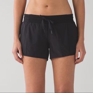 Black lululemon shorts